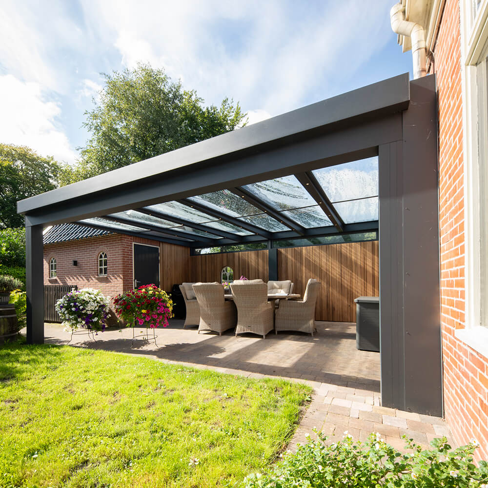 Flatroof Veranda In 't Hout Sierconstructies