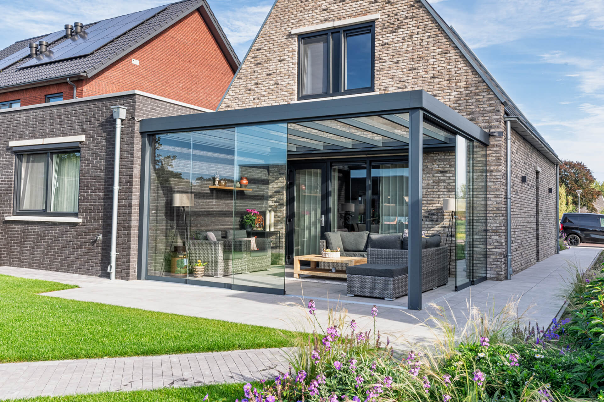 Flatroof Veranda In 't Hout Sierconstructies