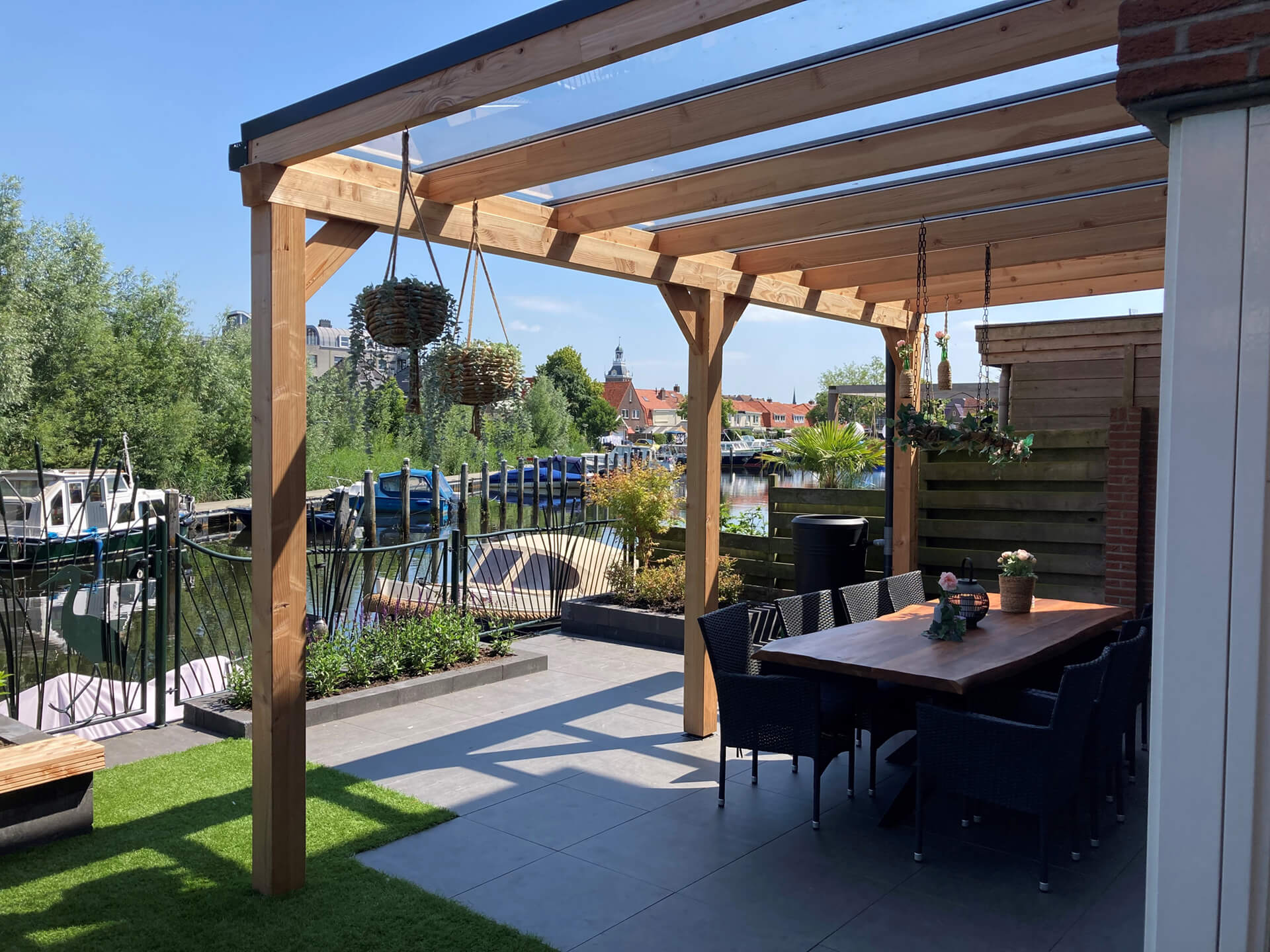 Houten veranda's In 't Hout Sierconstructies