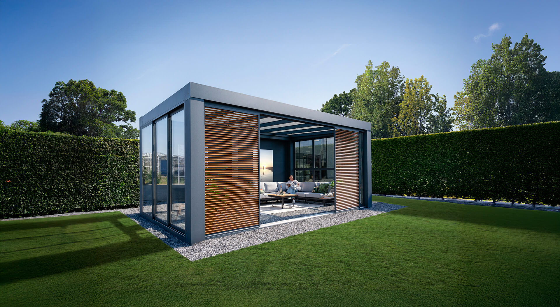 Lamellen schuifwanden In 't Hout Sierconstructies
